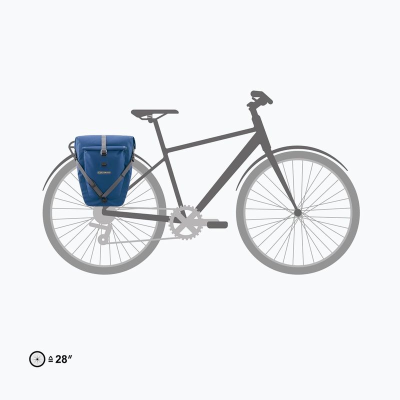 Dviračio krepšys ORTLIEB Back-Roller Plus QL2.2 20+3 l denim 7