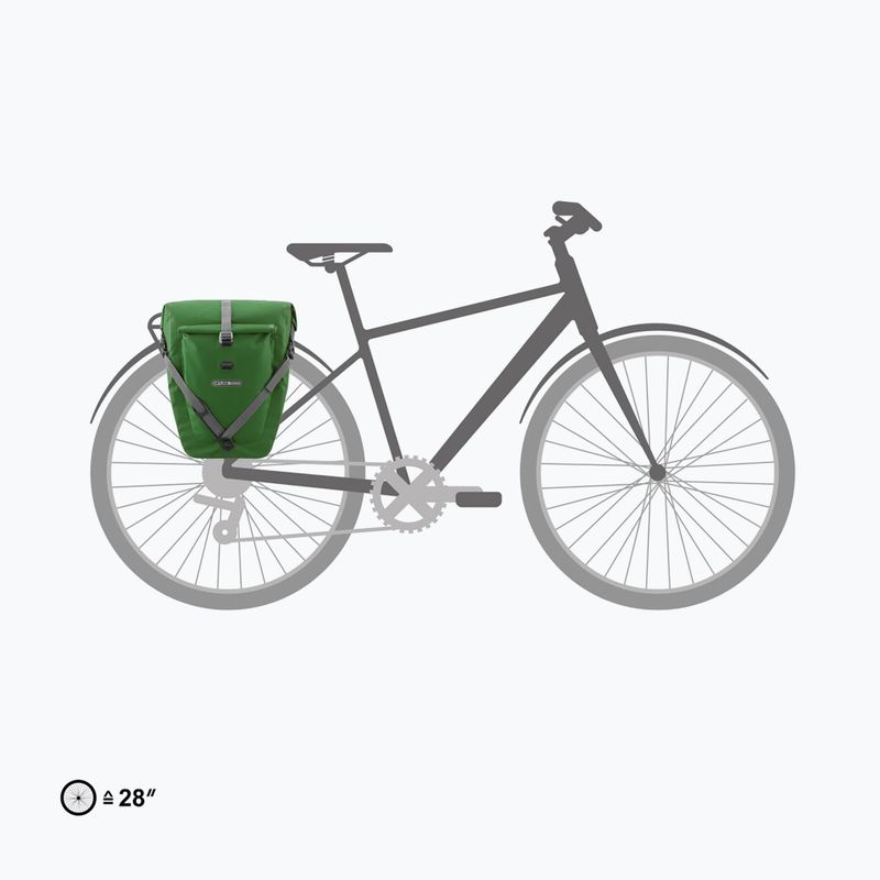 Dviračio krepšys ORTLIEB Back-Roller Plus QL2.2 20+3 l moss green 7