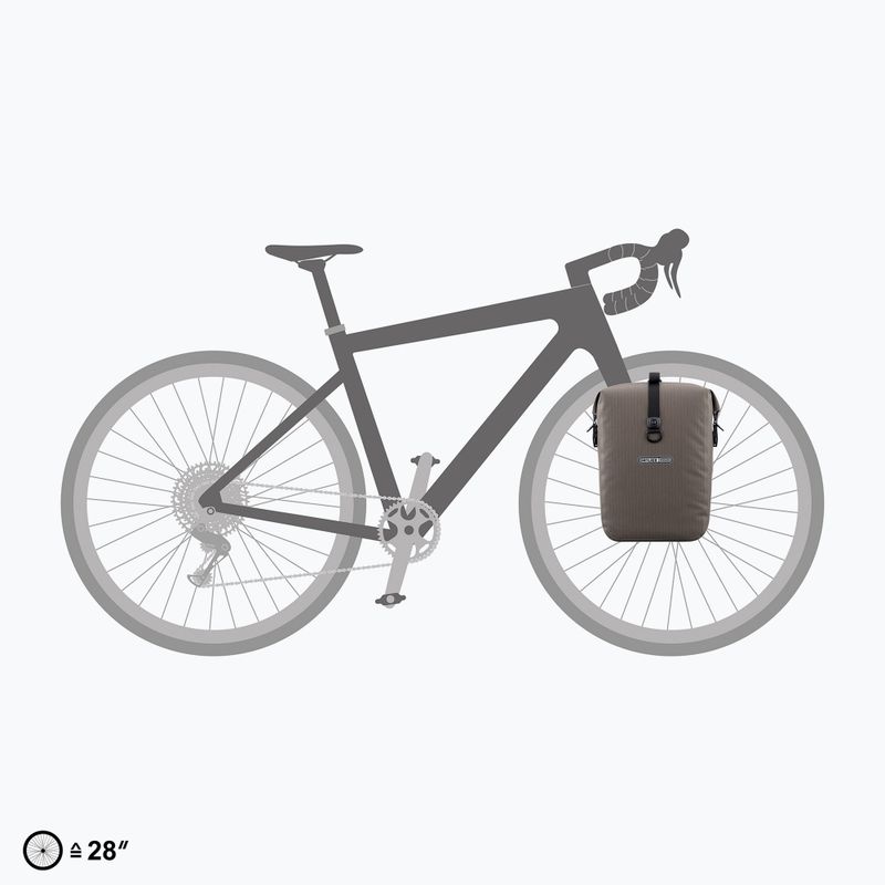 Dviračio krepšys ORTLIEB Bike Packing Gravel-Pack QL3 14,5 l dark sand 7
