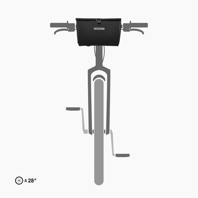 Dviračio krepšys ant vairo ORTLIEB Velo-Sling Flex 5 l black 9