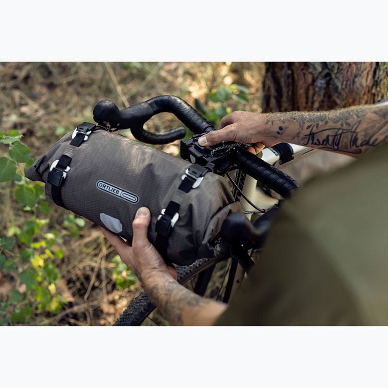 Dviračio krepšys ant vairo ORTLIEB Handlebar-Pack Flex 9 l dark sand 10