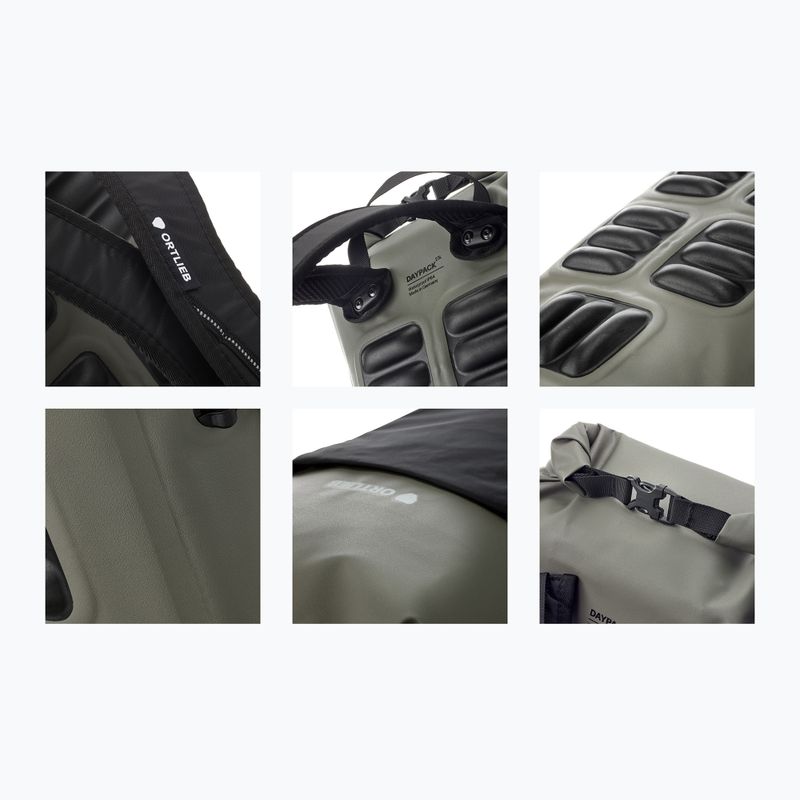 Kuprinė ORTLIEB Daypack Tidura Core 23 l tamsiai smėlio spalvos 9