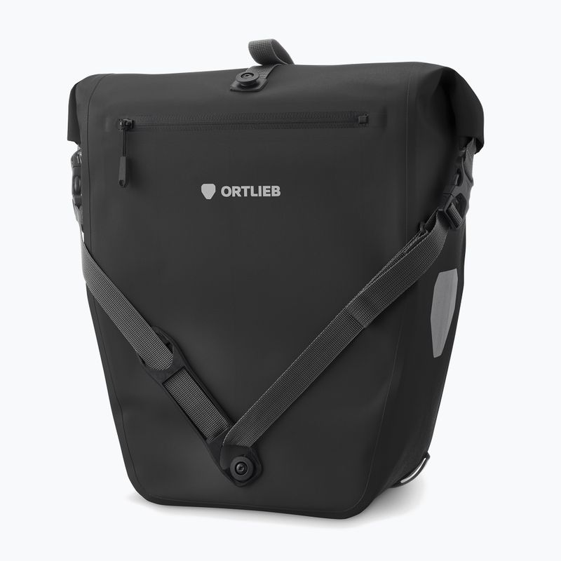 Dviračio maišelis Ortlieb Tylna Back-Roller Zip-Pocket Tidura Strong QL2.2 20L black 2