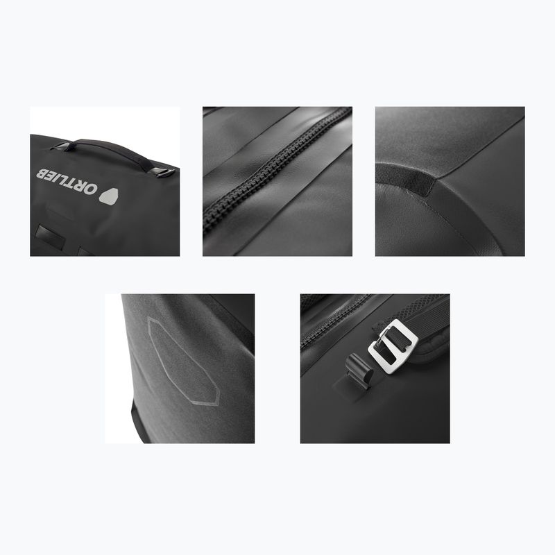 Kelioninė kuprinė Ortlieb Duffle Zip Tidura Strong 60L black 9