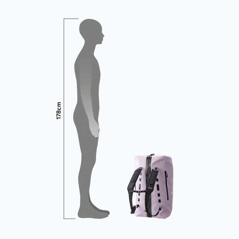 Kelioninė kuprinė Ortlieb Duffle Zip Tidura Strong 60L lavender 10