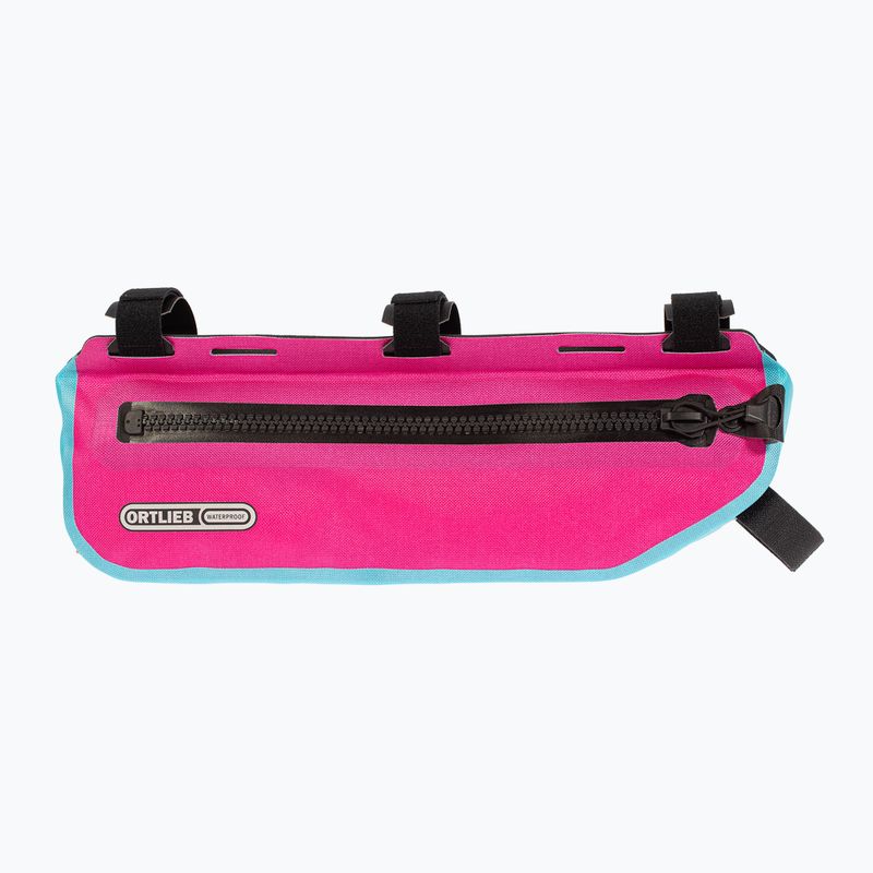 Dviračio rėmo krepšys Ortlieb Frame-Pack Toptube 3 l cyber blue/cyber pink 2