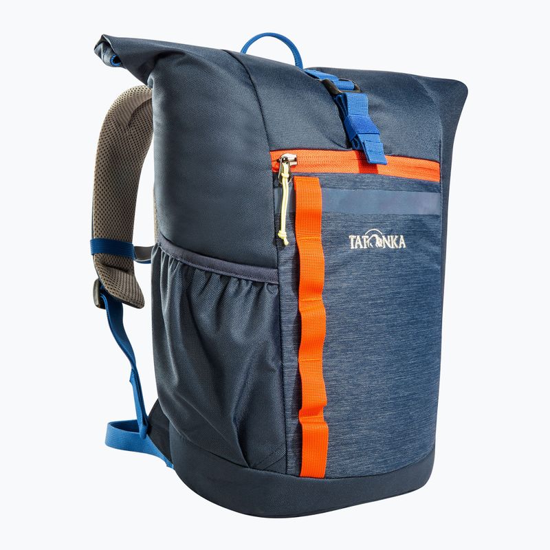 Vaikiška miesto kuprinė Tatonka Rolltop JR 14 l navy 2