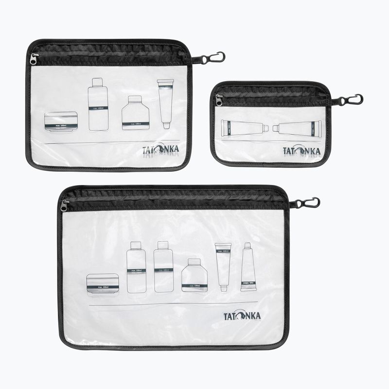 Turistinis organaizeris Tatonka Zip Flight Bag 3 vnt. black