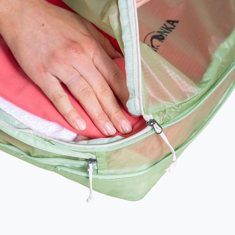 Kelioninis organaizeris Tatonka SQZY Compression Pouch 10 l lighter green 6