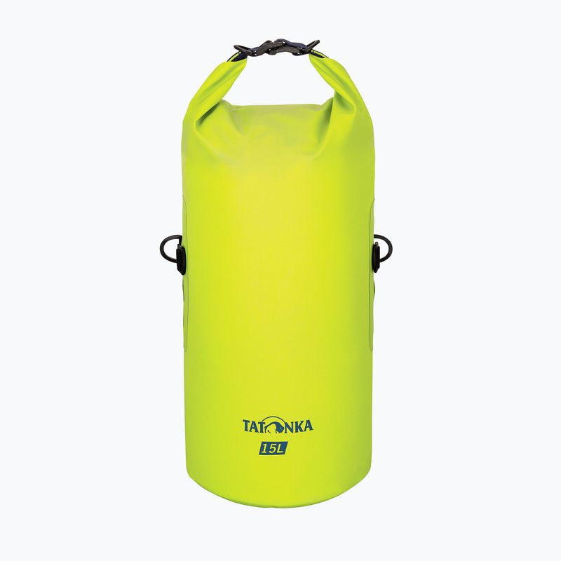 Vandeniui atsparus maišas Tatonka WP Stuffbag 15 l lime