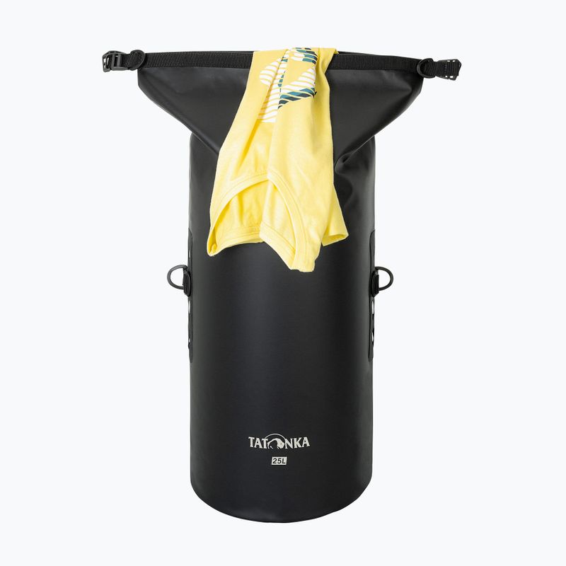 Vandeniui atsparus maišas Tatonka WP Stuffbag 25 l black 4
