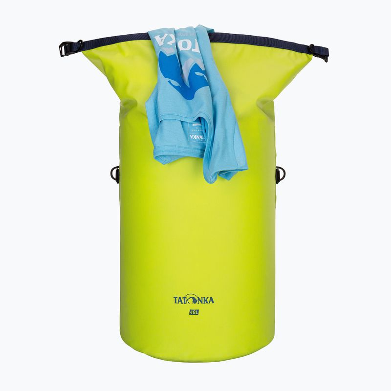 Vandeniui atsparus maišas Tatonka WP Stuffbag 48 l lime 4