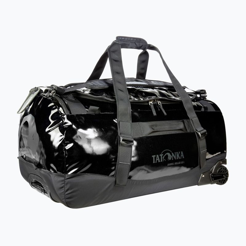 Krepšys ant ratukų Tatonka Barrel Roller 80 l black 2