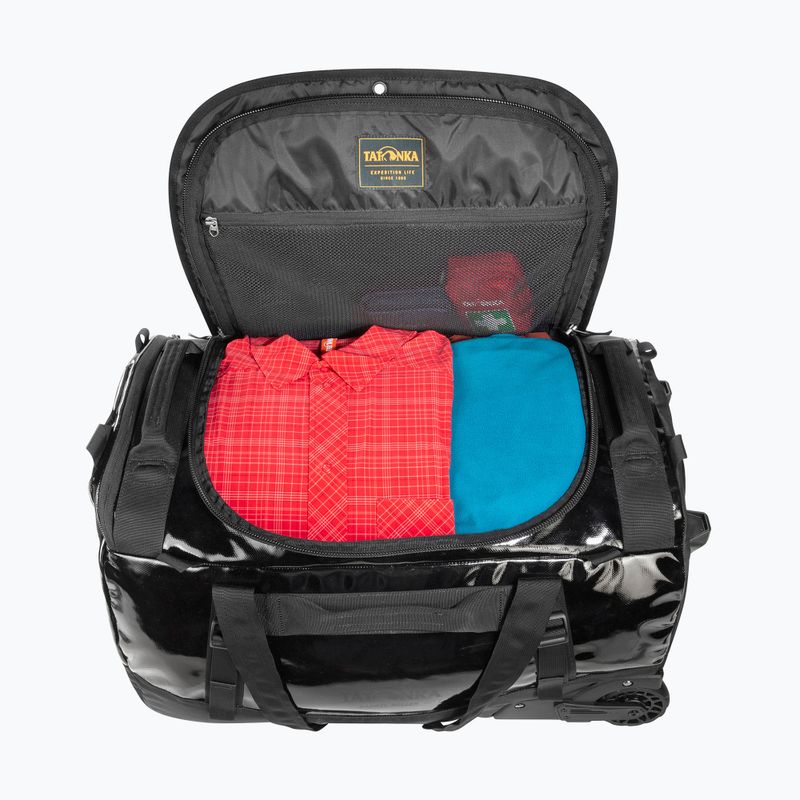 Krepšys ant ratukų Tatonka Barrel Roller 60 l black 10