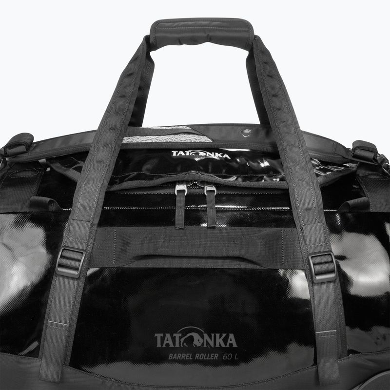 Krepšys ant ratukų Tatonka Barrel Roller 60 l black 15