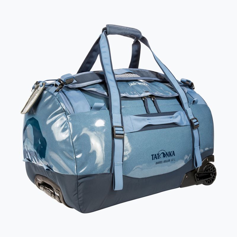 Krepšys ant ratukų Tatonka Barrel Roller 60 l elemental blue 2