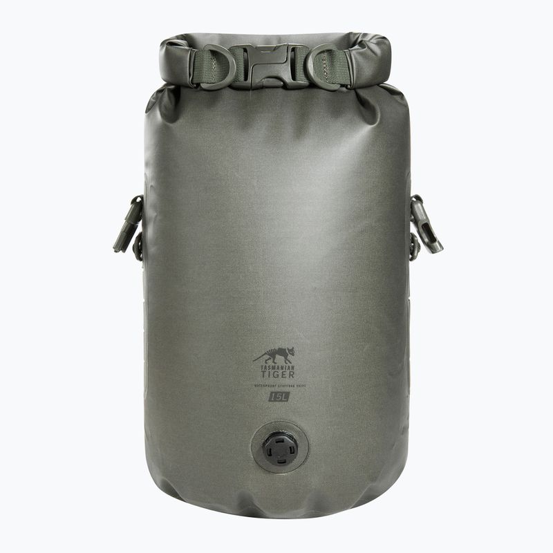 Vandeniui atsparus maišas Tasmanian Tiger Stuffbag WPV 15 l stone grey olive