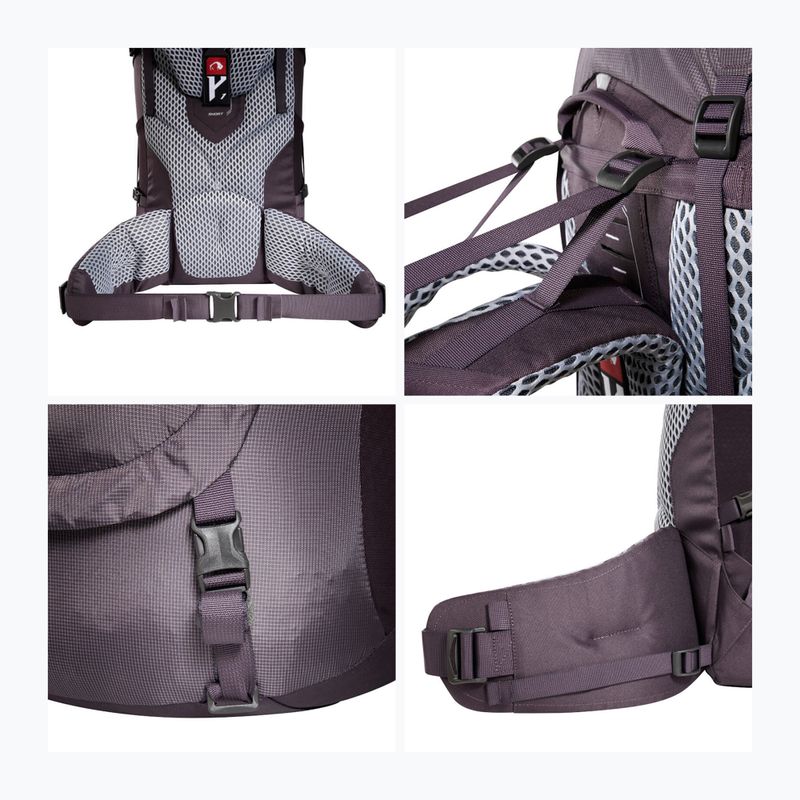 Moteriška žygio kuprinė Tatonka Noras 55 + 10 l midnight plum 7