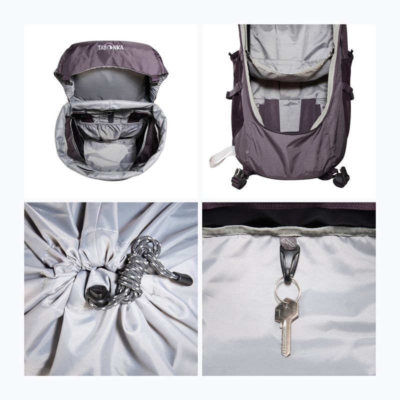 Moteriška žygio kuprinė Tatonka Noras 55 + 10 l midnight plum 8
