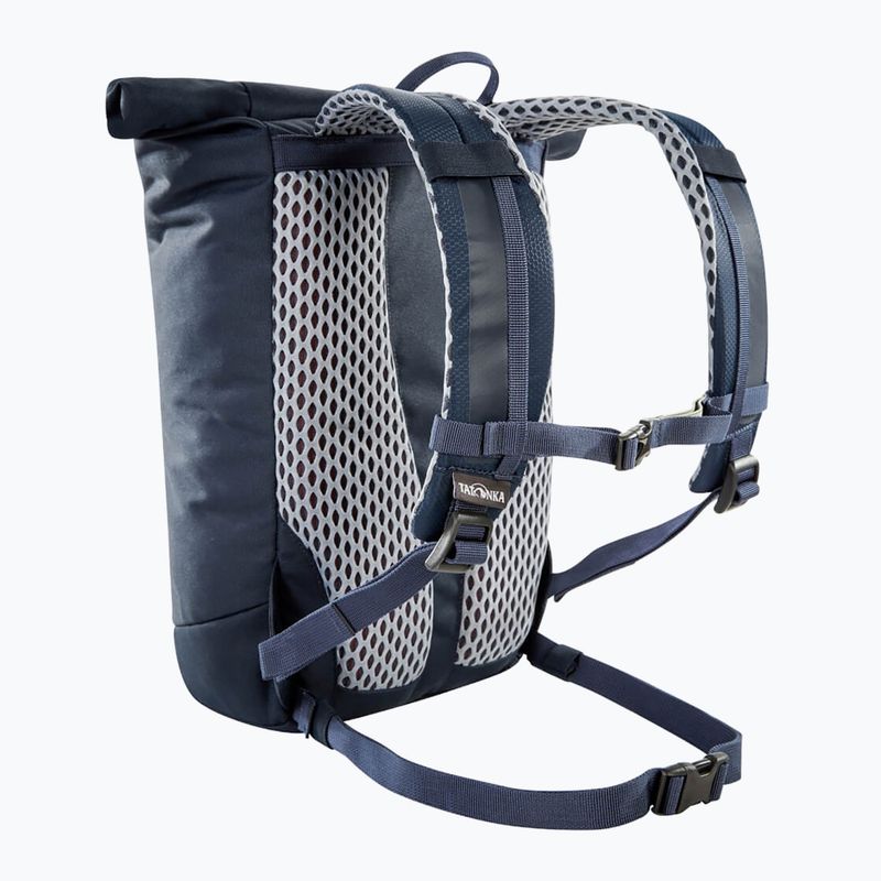 Vaikiška miesto kuprinė Tatonka Rolltop Pack 14 l navy 4