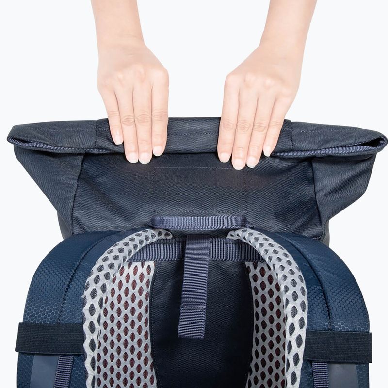 Vaikiška miesto kuprinė Tatonka Rolltop Pack 14 l navy 9