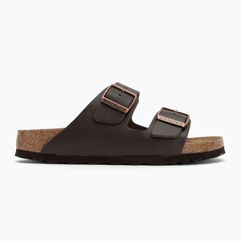 Šlepetės BIRKENSTOCK Arizona NL Narrow dark brown 2