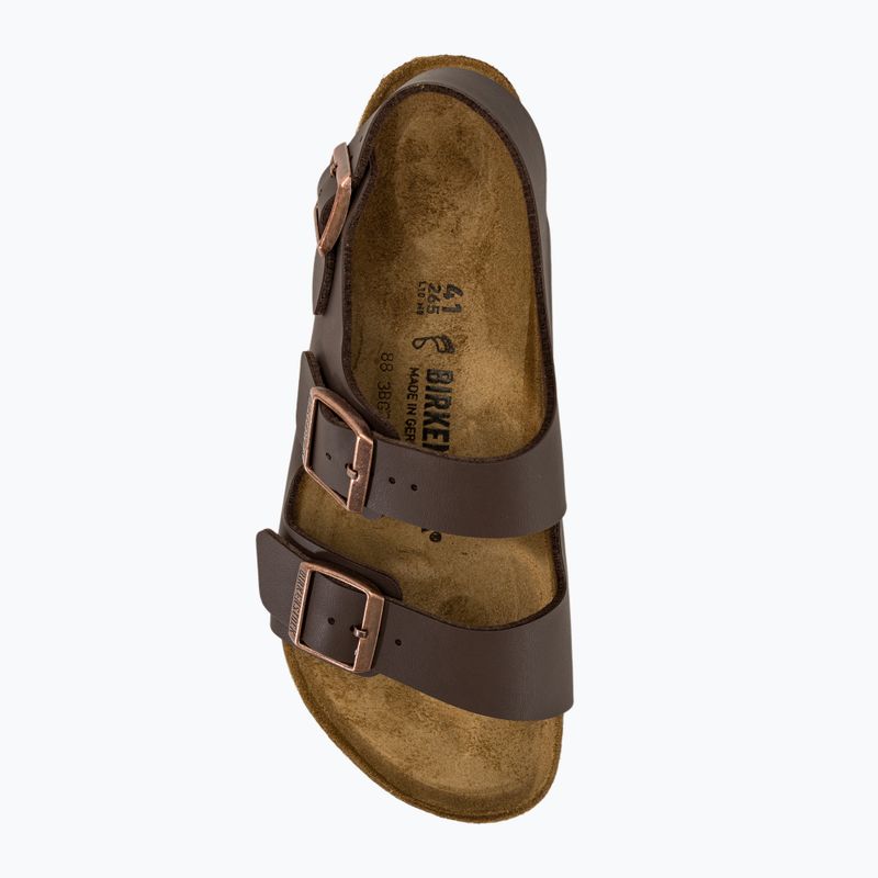 Sandalai BIRKENSTOCK Milano BF Regular dark brown 6