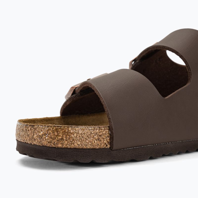 Sandalai BIRKENSTOCK Milano BF Regular dark brown 8