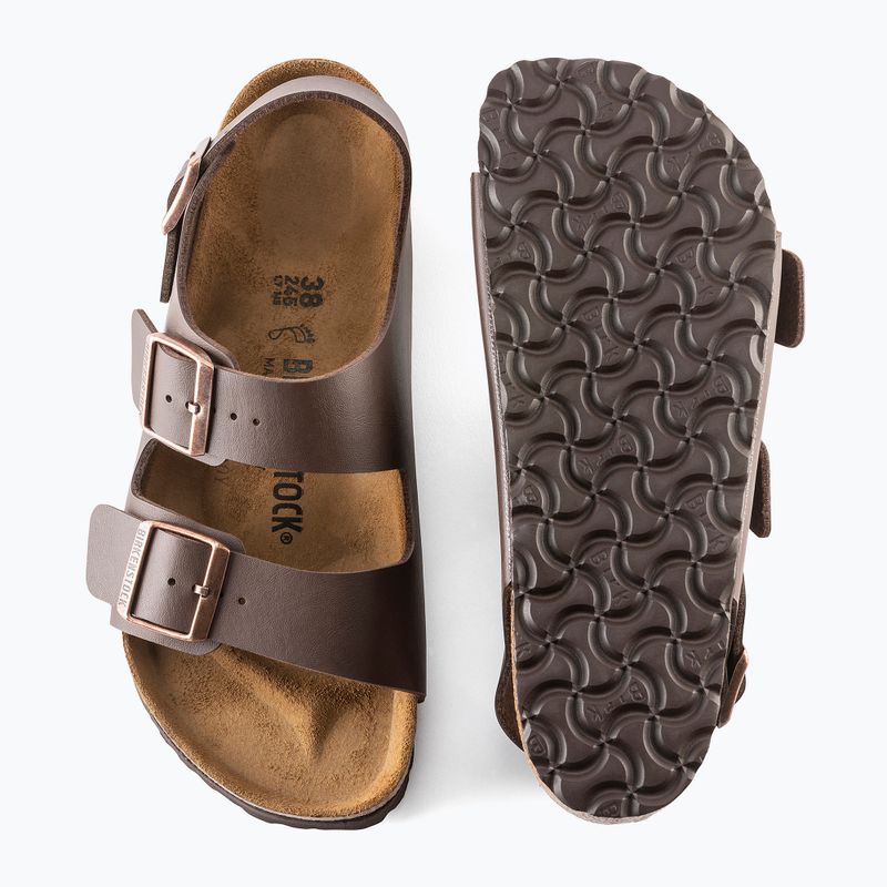 Sandalai BIRKENSTOCK Milano BF Regular dark brown 9