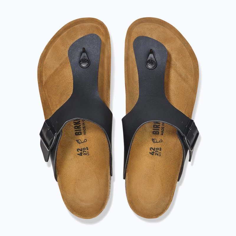 Šlepetės per pirštą BIRKENSTOCK Ramses Birko-Flor black 3