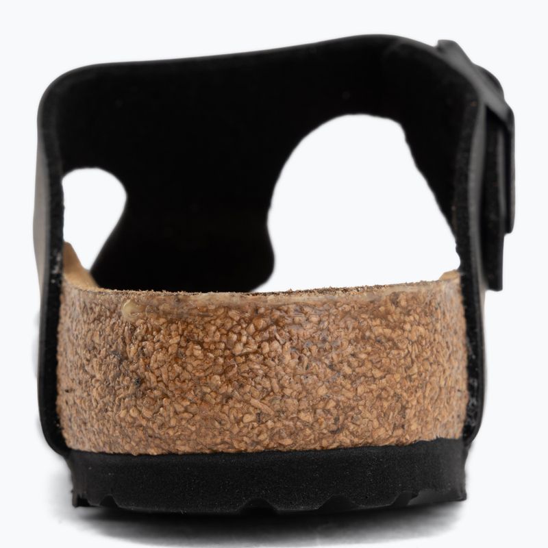 Šlepetės per pirštą BIRKENSTOCK Ramses Birko-Flor black 6