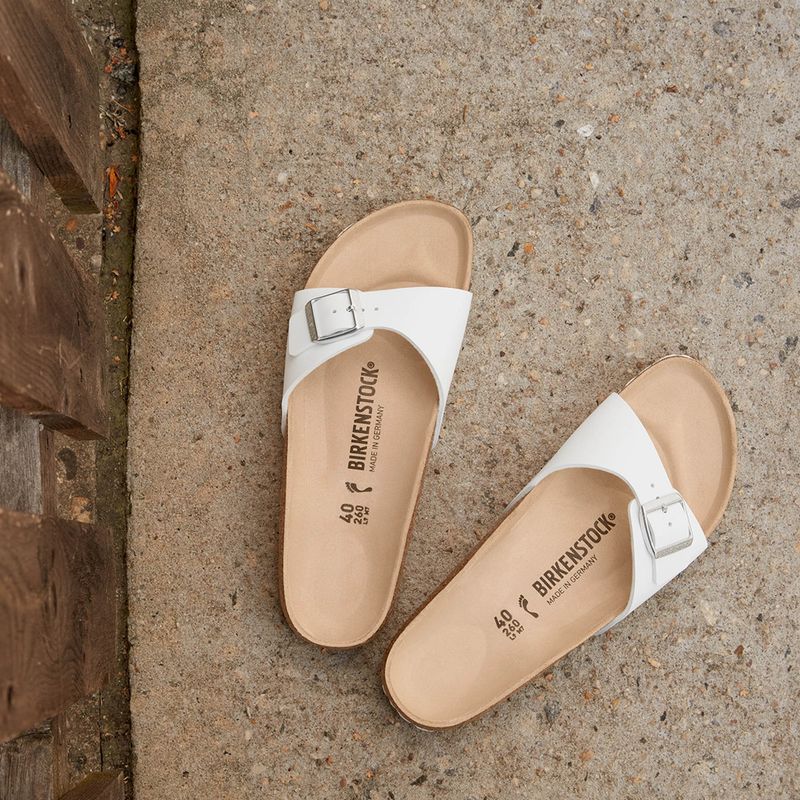 Šlepetės BIRKENSTOCK Madrid BF Narrow white 12
