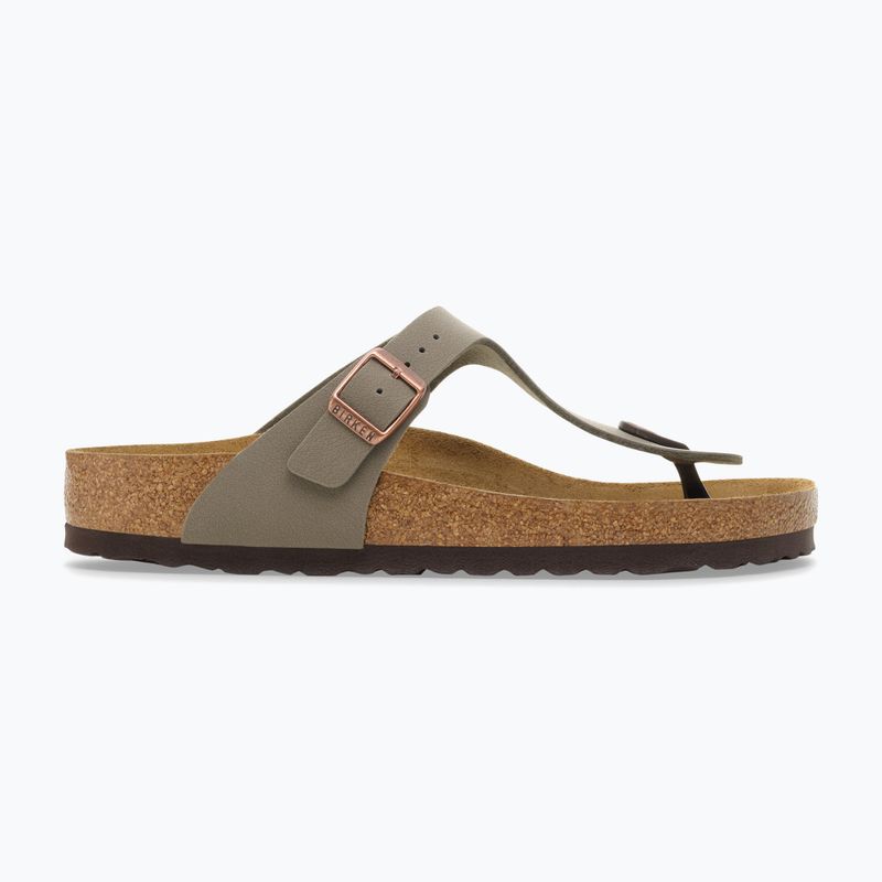 Šlepetės per pirštą BIRKENSTOCK Gizeh Birkibuc stone 2
