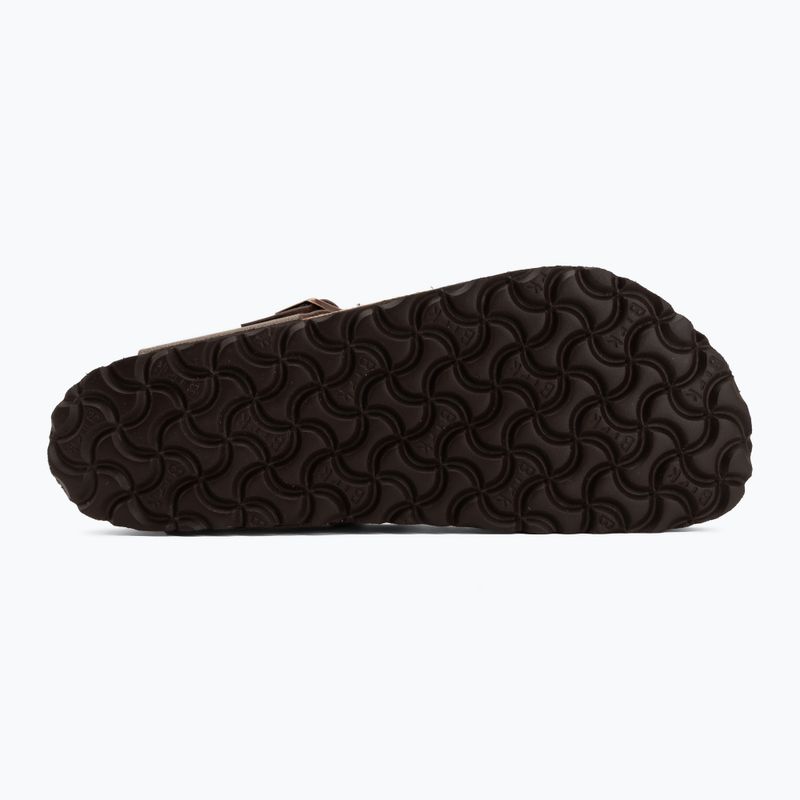 Šlepetės per pirštą BIRKENSTOCK Gizeh Birkibuc mocca 4
