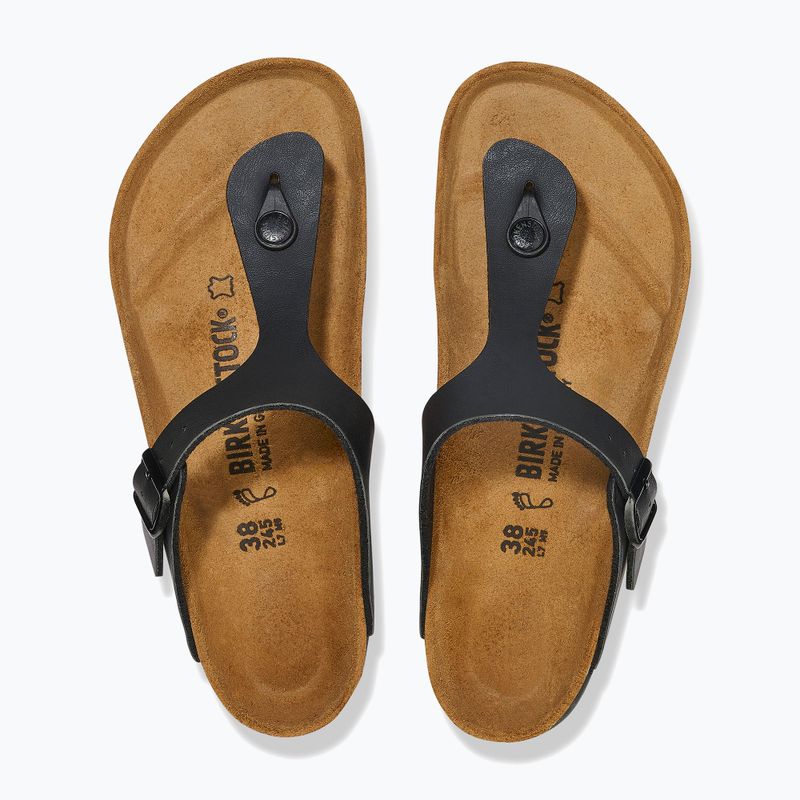 Šlepetės BIRKENSTOCK Gizeh Birko-Flor black 3