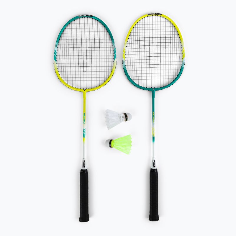 Talbot-Torro 2 kovotojų badmintono rinkinys mėlyna ir geltona 449412