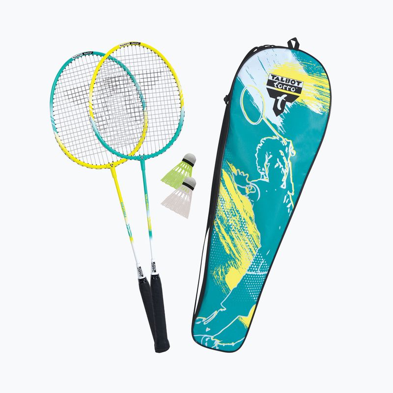 Talbot-Torro 2 kovotojų badmintono rinkinys mėlyna ir geltona 449412 7