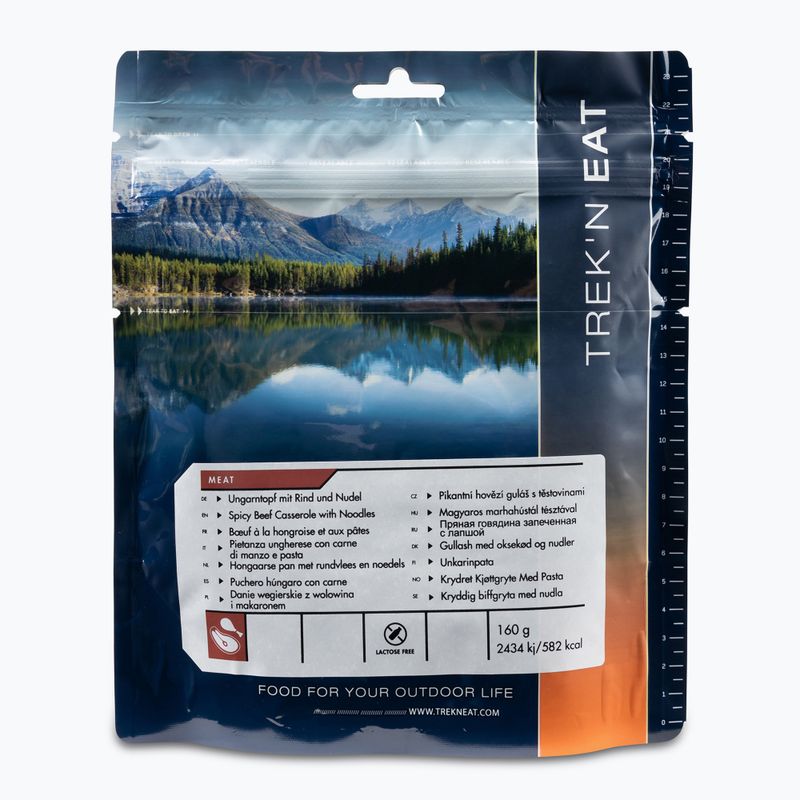 Liofilizuotas maistas Trek'n Eat Vengriškas patiekalas su jautiena ir makaronais 30202004