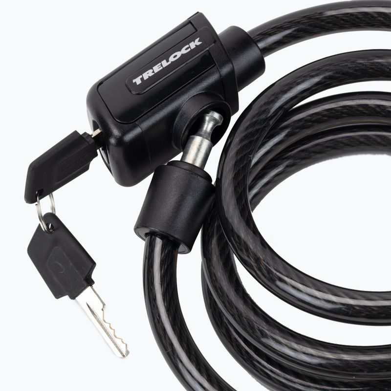 Trelock S 2 150/12 spiralinė dviračių spyna, juoda TR-8002432 2
