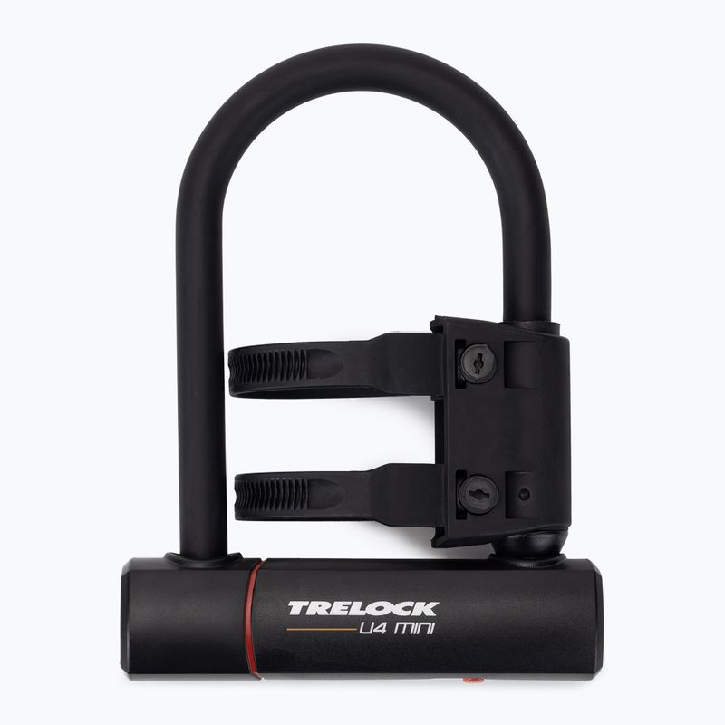 Dviračių U formos spyna Trelock U 4 Mini 83 - 152 juoda TR-8005193