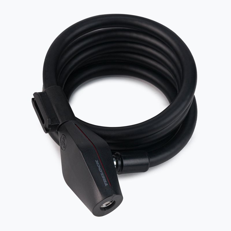Trelock Sk 312/180/12 spiralinė dviračio spyna juoda TR-8005365