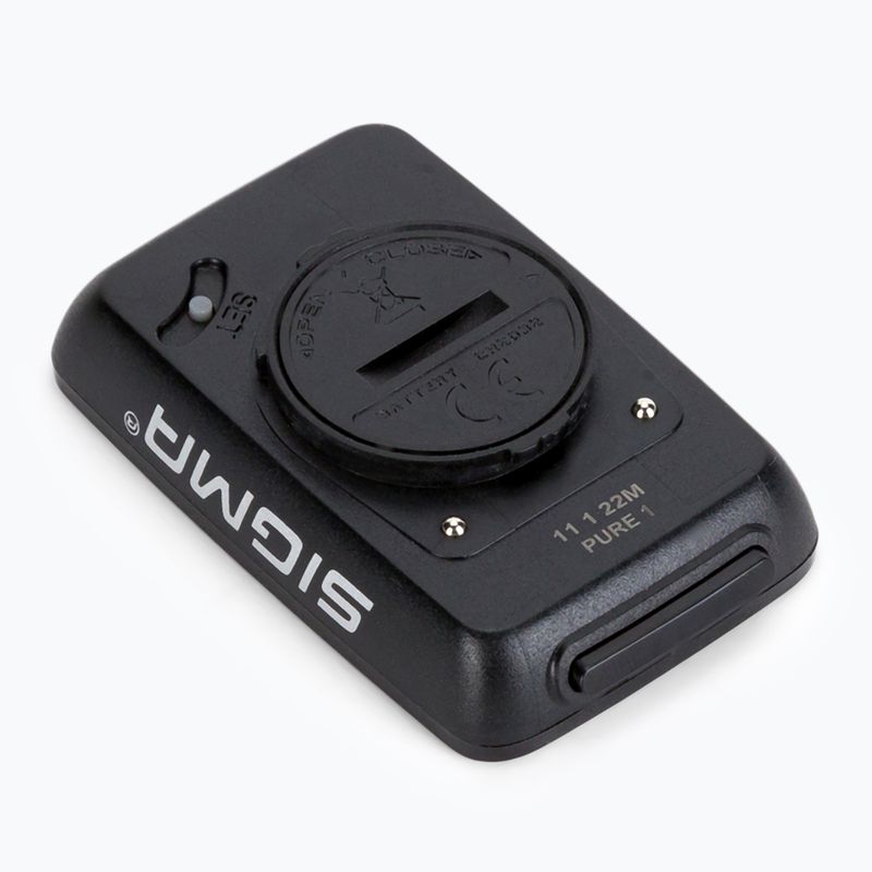 Sigma PURE 1 dviračių skaitiklis juodas 03100 2