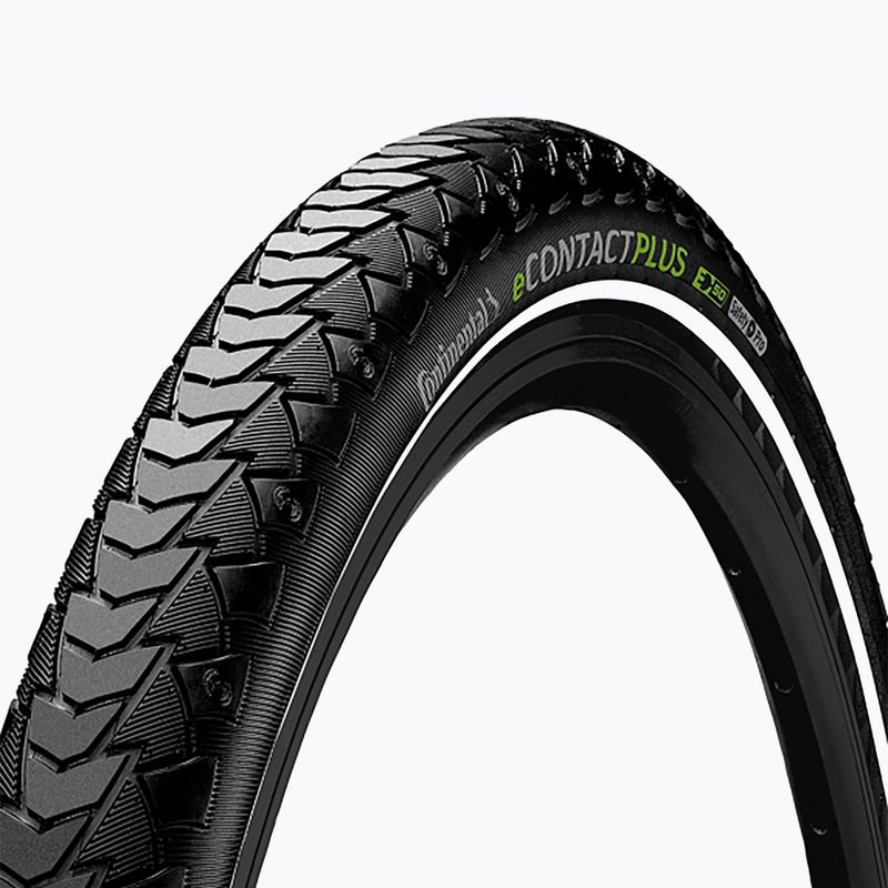 Continental eContact Plus wire 28 x 2.0 juoda/refleksinė dviračio padanga