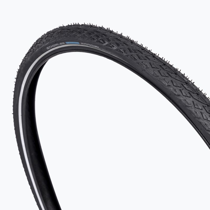 SCHWALBE Marathon Mondial Raceguard Addix wire black reflex dviračio padanga 2