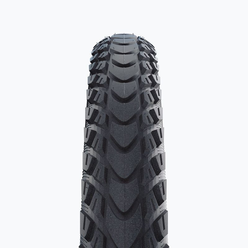 SCHWALBE Marathon Mondial Raceguard Addix wire black reflex dviračio padanga 4