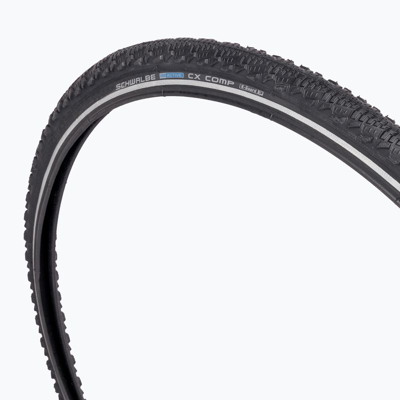 Dviračio padanga SCHWALBE CX Comp K-Guard SBC 28 x 1.50 black reflex 2