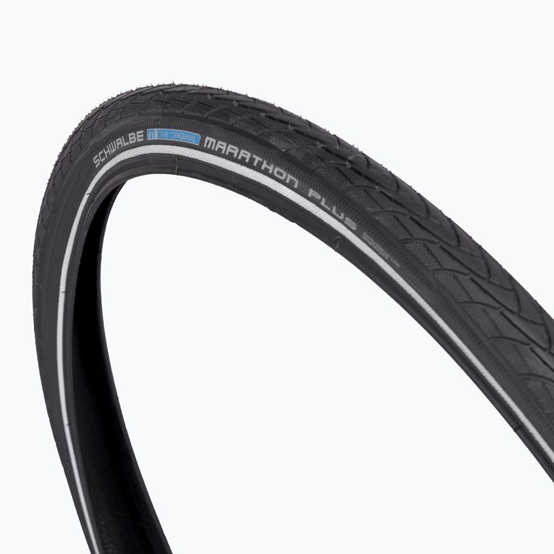 SCHWALBE Marathon Plus Smart Guard Addix wire black reflex dviračio padanga 2