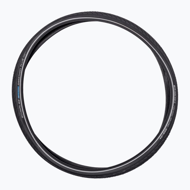 SCHWALBE Marathon Plus Smart Guard Addix wire black reflex dviračio padanga 4