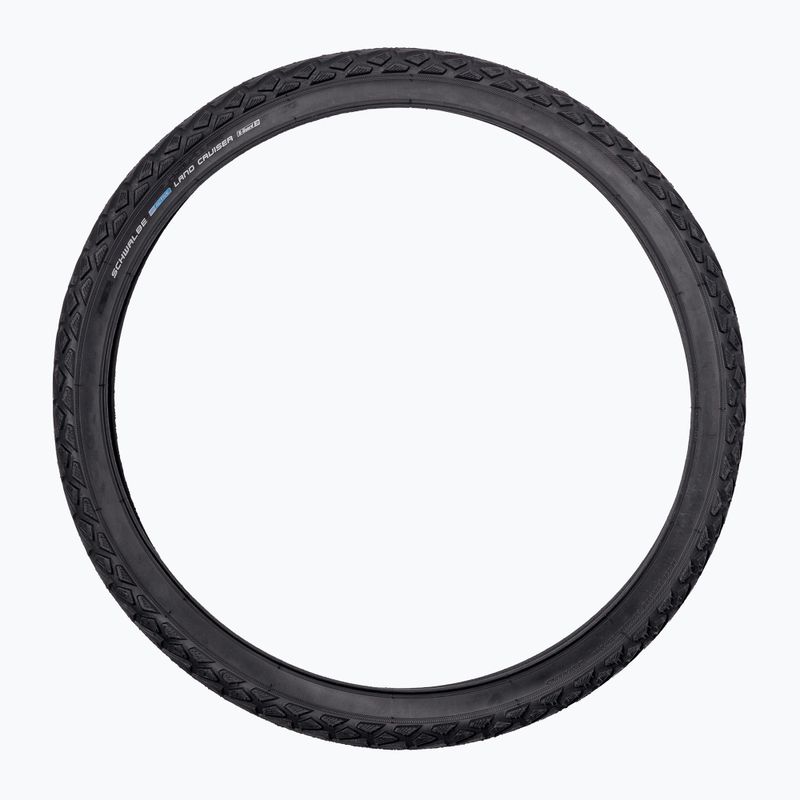 SCHWALBE Land Cruiser K-Guard SBC vielinė juoda dviračio padanga 4