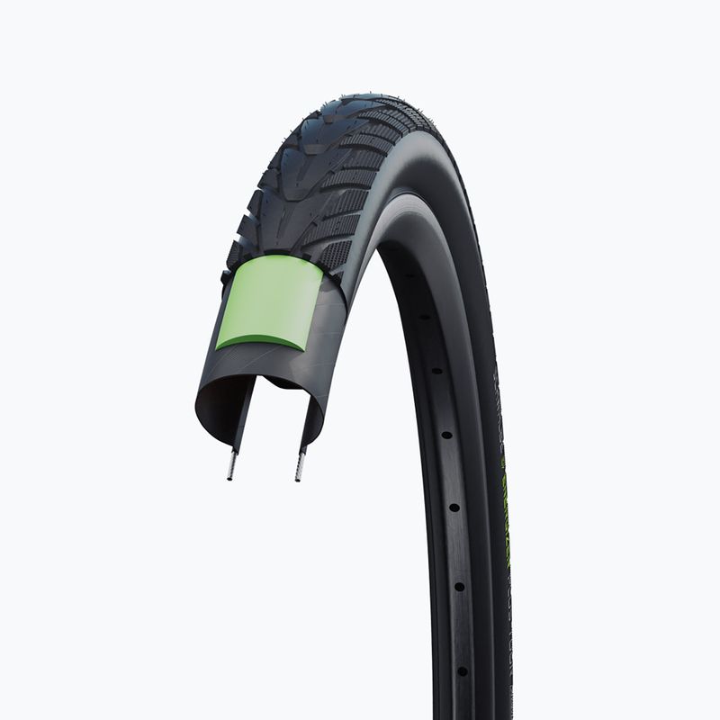 Dviračio padanga SCHWALBE Energizer Plus Green Guard Addix E 28 x 2.00 black reflex 5